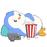 Drama Popcorn Sticker