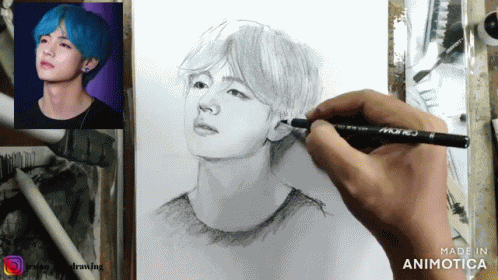 Drawing Gifs Art Gifs GIF