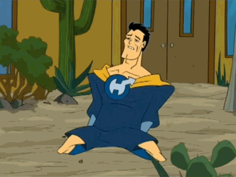 Drawn Together Captain Hero GIF