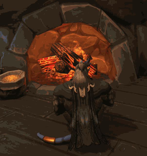Drenai Fireplace GIF