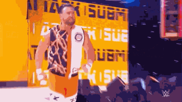 Drew Gulak Entrance GIF