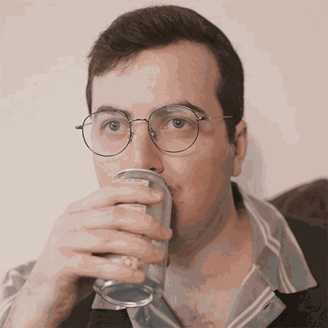 Drinking Gavriel GIF