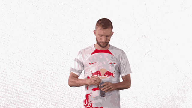 Drinking Konrad Laimer GIF