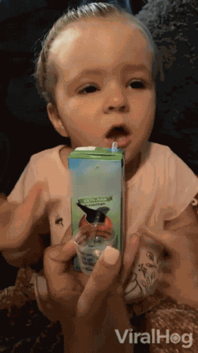 Drinking Medicine Viralhog GIF