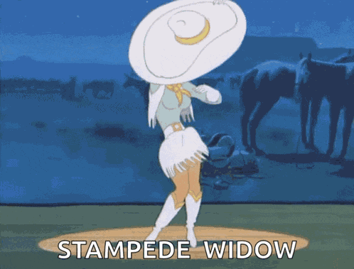 Droopy Cowgirl GIF