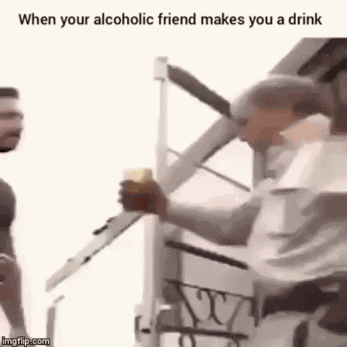 Drunk Falling GIF