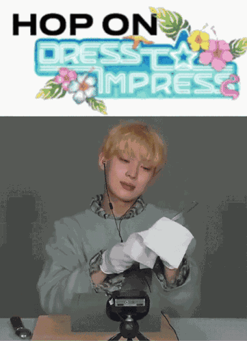 Dti Sunoo Dress To Impress GIF