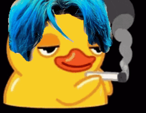 Duck Smoking Yeonjun GIF