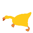 Duck Walking Sticker