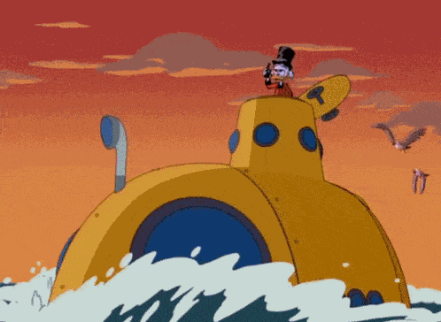 Ducktales Submarine GIF