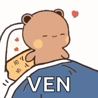 Dudu In Bed Calling Bubu Come Over Have Fun GIF