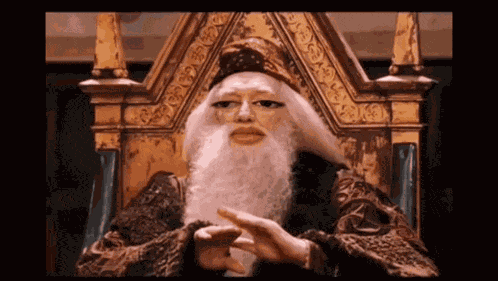 Dumbledore Bleh GIF