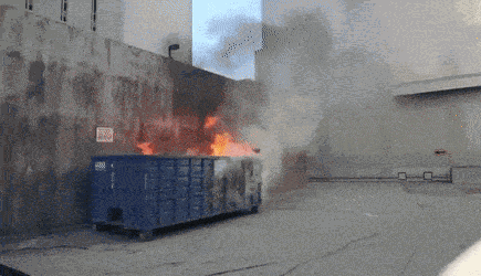 Dumpster Fire GIF