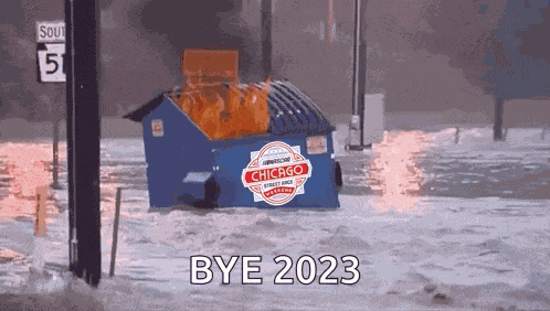 Dumpster Fire Chicago GIF
