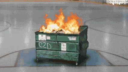 Dumpster Fire GIF