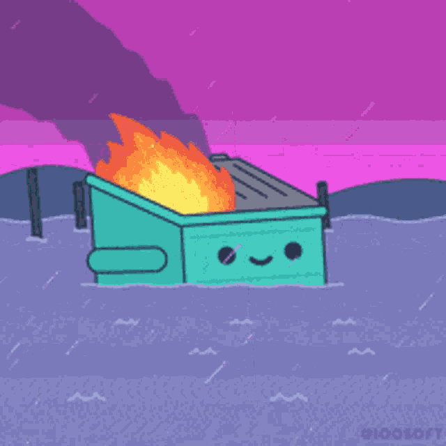 Dumpsterfire Whats GIF