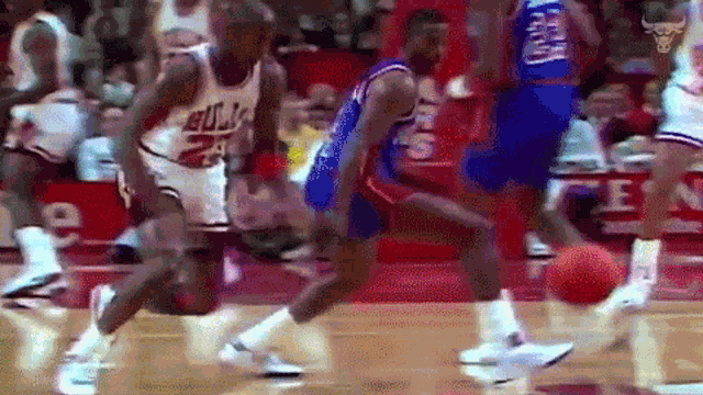 Dunking Michael Jordan GIF