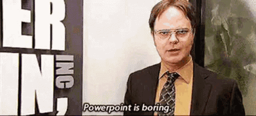 Dwight Power Point GIF
