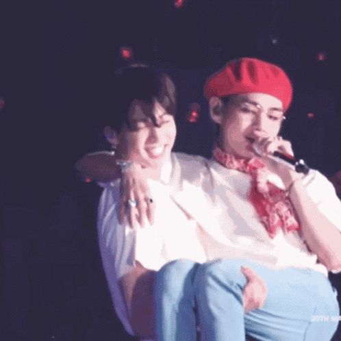 Dynataees Taekook GIF