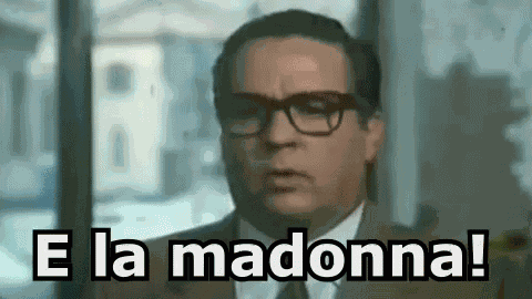 E La Madonna Renato Pozzetto Cavolo Però GIF