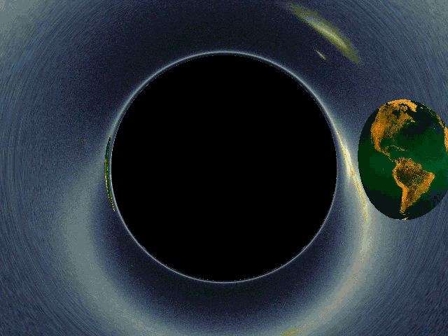 Earth Blackhole GIF