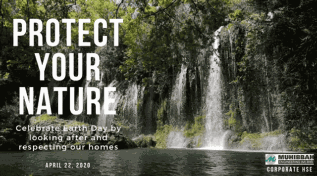 Earth Day Waterfalls GIF