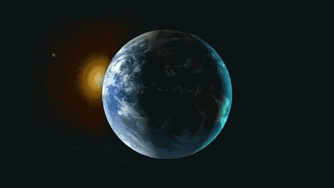 Earth Spin GIF