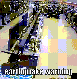 Earthquake Warning Weather GIF