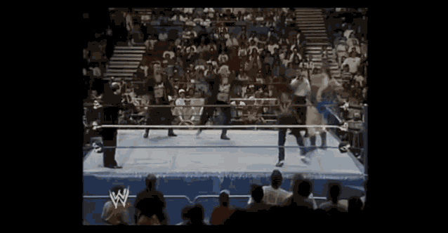 Earthquake Wrestling GIF