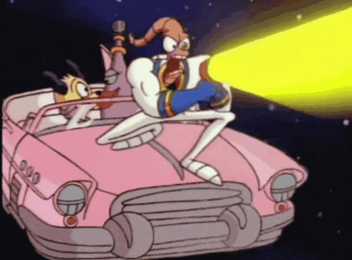 Earthworm Jim Blast Retro GIF