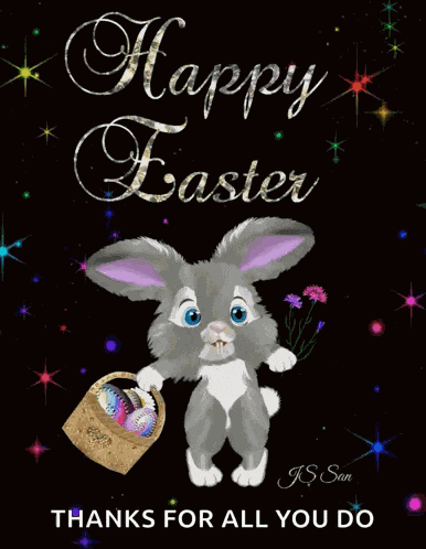 Easter Bunny Happy Easter GIF