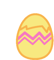 Easter Egg Hatch Molang Sticker