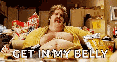 Eat A Lot Big Eater GIF