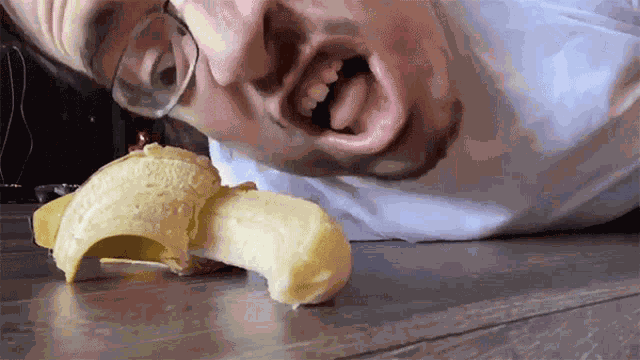 Eating Banana Ricky Berwick GIF