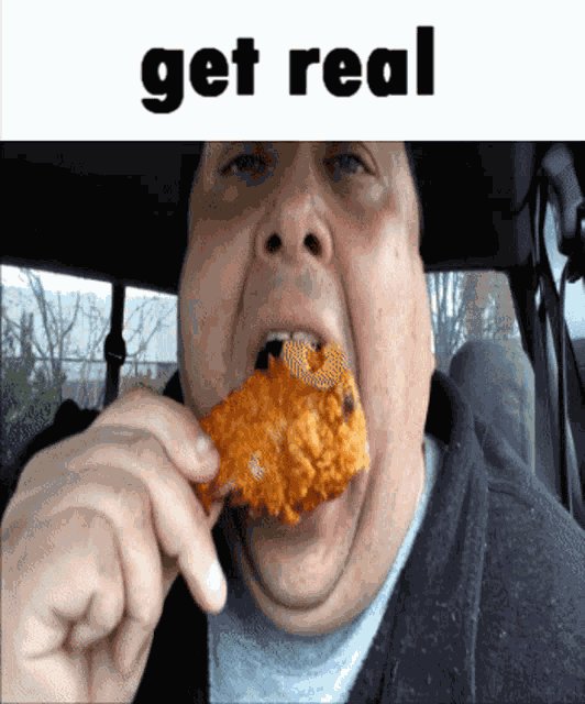 Eating Get Real GIF