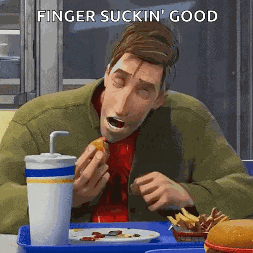 Eating Peter Parker GIF
