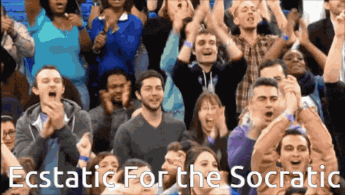 Ecstatic Socratic Seminar GIF