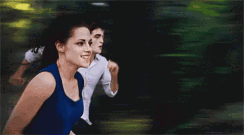Edward Cullen Running GIF
