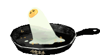 Egg Egg Ghost Sticker