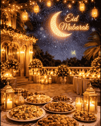 Eid Mubarak Eid 2026 GIF