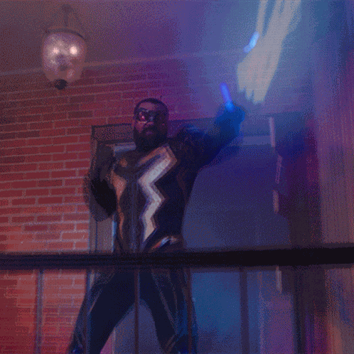Electric Blast Cress Williams GIF