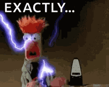 Electrician Electric Shock GIF