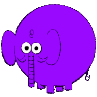 Elephant Elefante Sticker