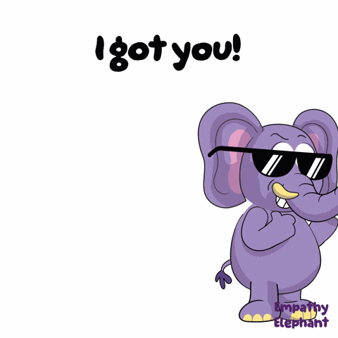 Elephant Empathy GIF