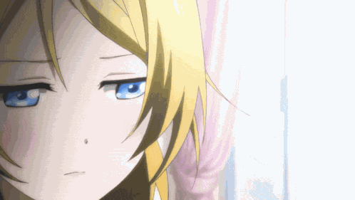 Eli Ayase Surprised Look GIF