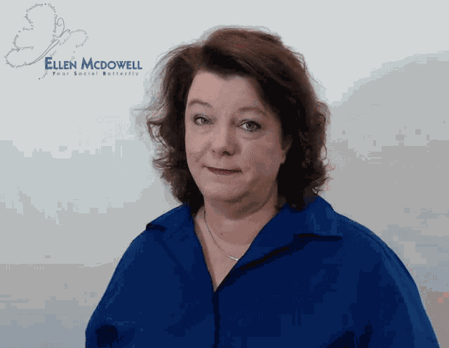 Ellen Mc Dowell Ellen Mc Dowell Your Social Butterfly GIF