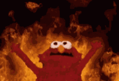 Elmo Fire GIF