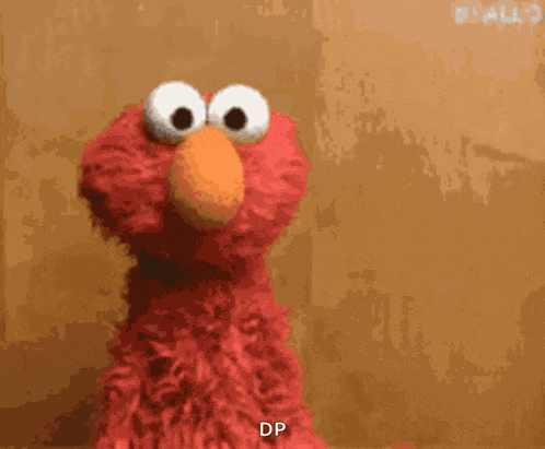 Elmo Shrug GIF