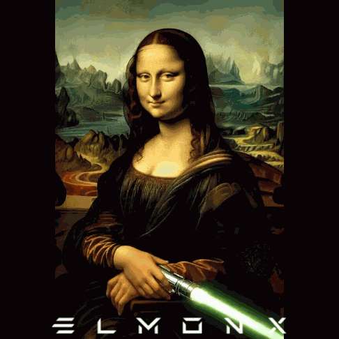 Elmonx Mona Lisa GIF