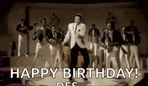 Elvis Birthday GIF